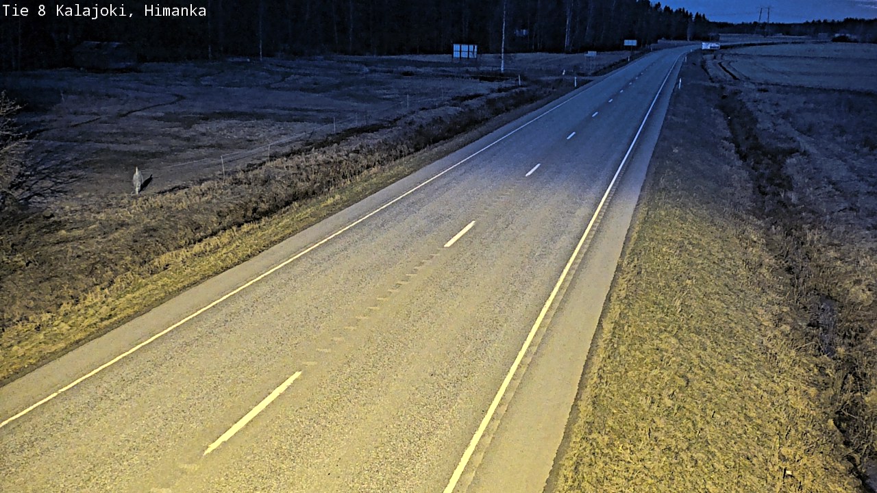 Weather Camera Image Väg 8 Kalajoki, Himango, Kalajoki, Pohjois-Pohjanmaa