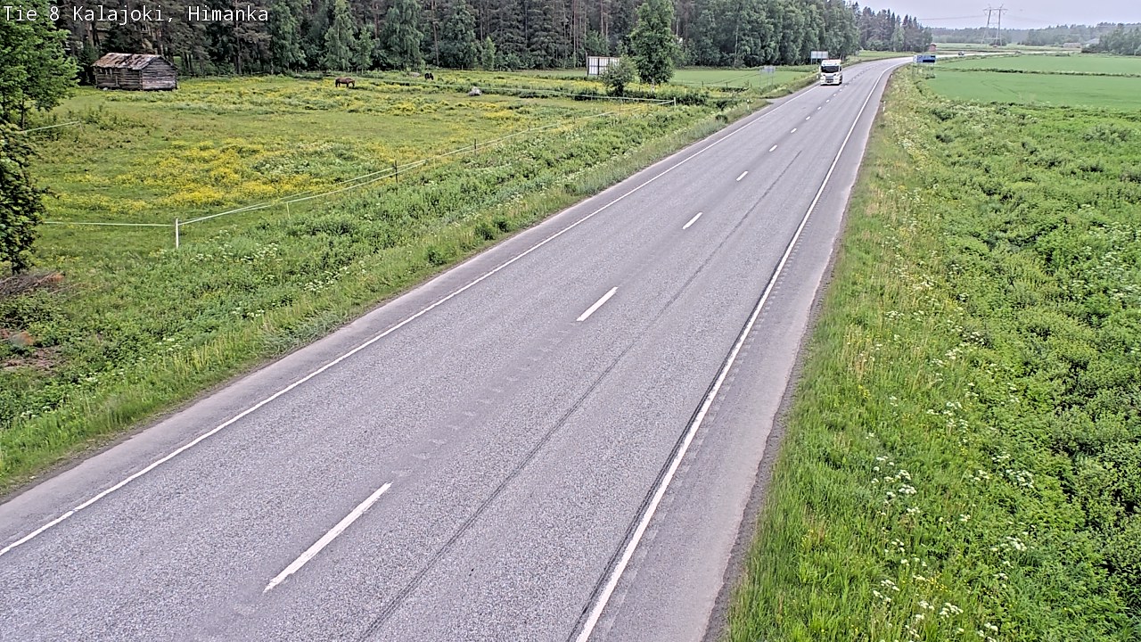 Kelikamerat Kuva Tie 8 Kalajoki, Himanka, Kalajoki, Pohjois-Pohjanmaa