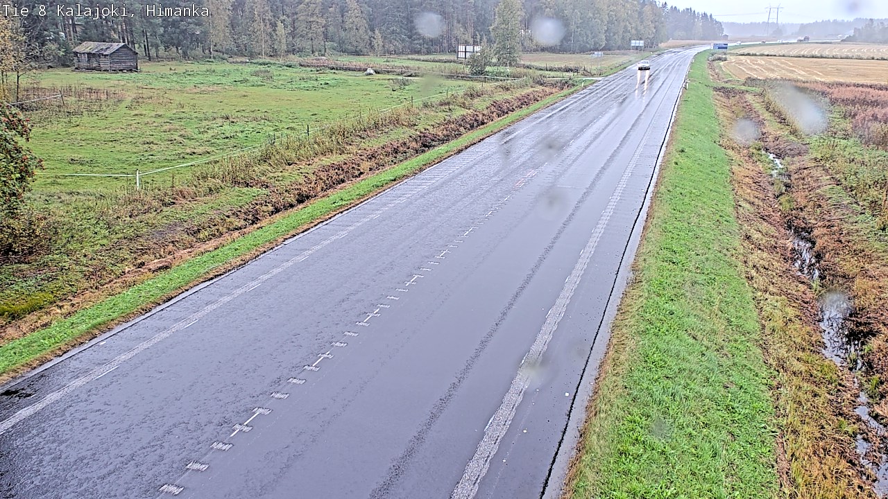 Weather Camera Image Road 8 Kalajoki, Himanka, Kalajoki, Pohjois-Pohjanmaa