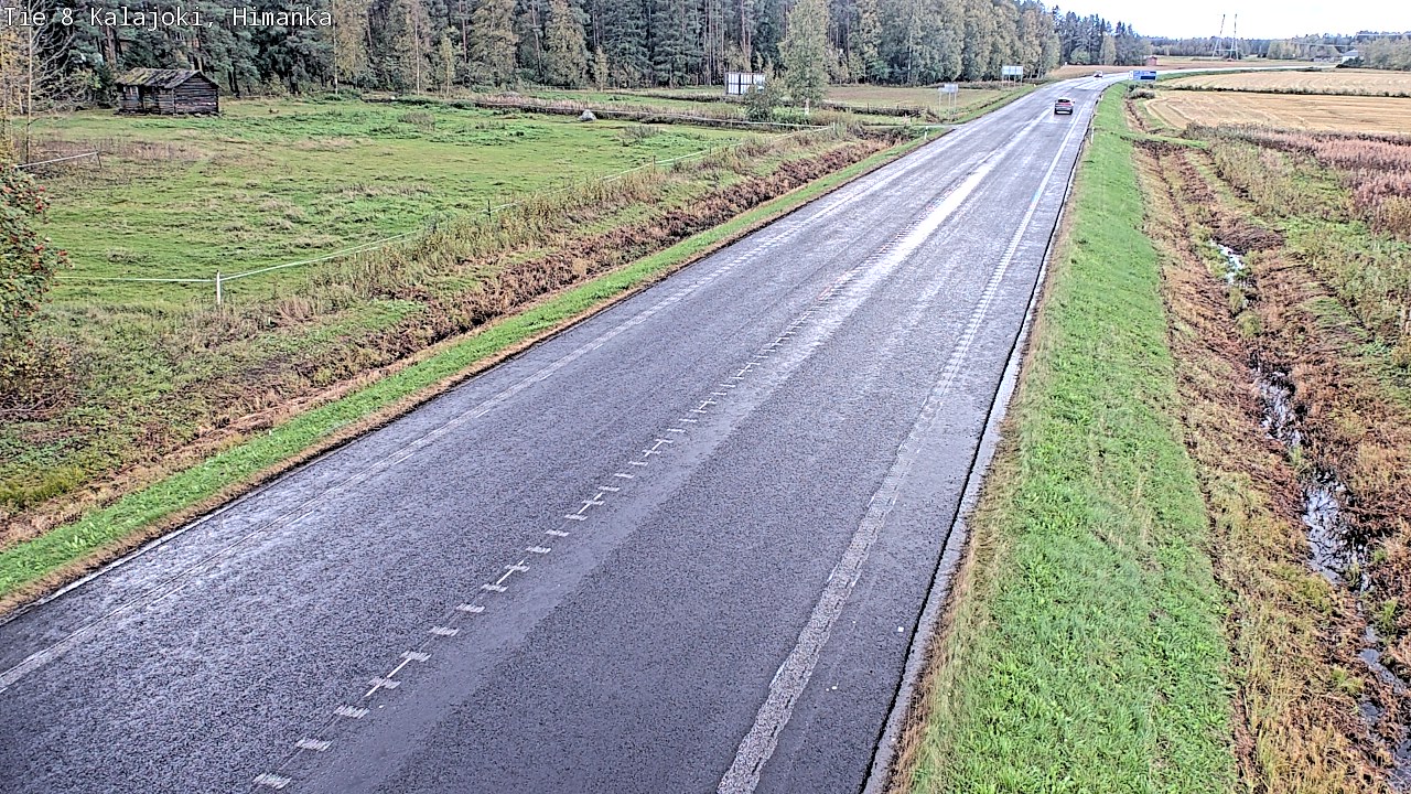 Weather Camera Image Road 8 Kalajoki, Himanka, Kalajoki, Pohjois-Pohjanmaa