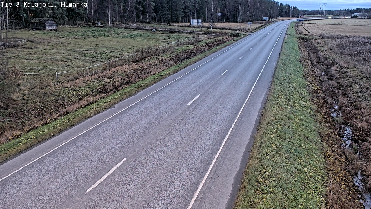 Kelikamerat Kuva Tie 8 Kalajoki, Himanka, Kalajoki, Pohjois-Pohjanmaa