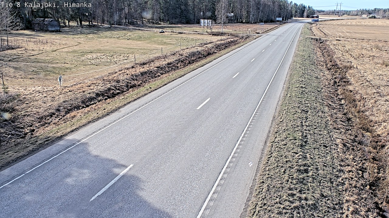 Kelikamerat Kuva Tie 8 Kalajoki, Himanka, Kalajoki, Pohjois-Pohjanmaa