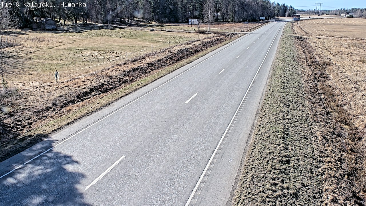 Kelikamerat Kuva Tie 8 Kalajoki, Himanka, Kalajoki, Pohjois-Pohjanmaa