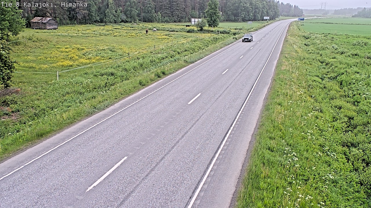 Kelikamerat Kuva Tie 8 Kalajoki, Himanka, Kalajoki, Pohjois-Pohjanmaa