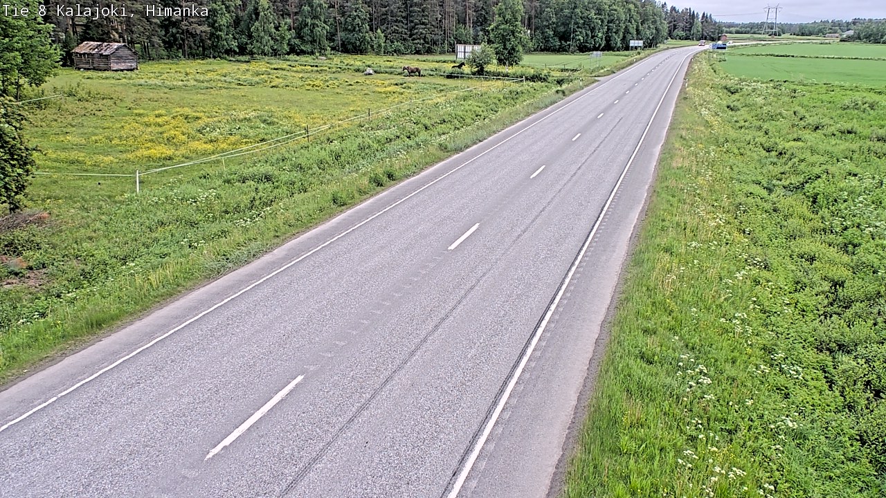 Kelikamerat Kuva Tie 8 Kalajoki, Himanka, Kalajoki, Pohjois-Pohjanmaa
