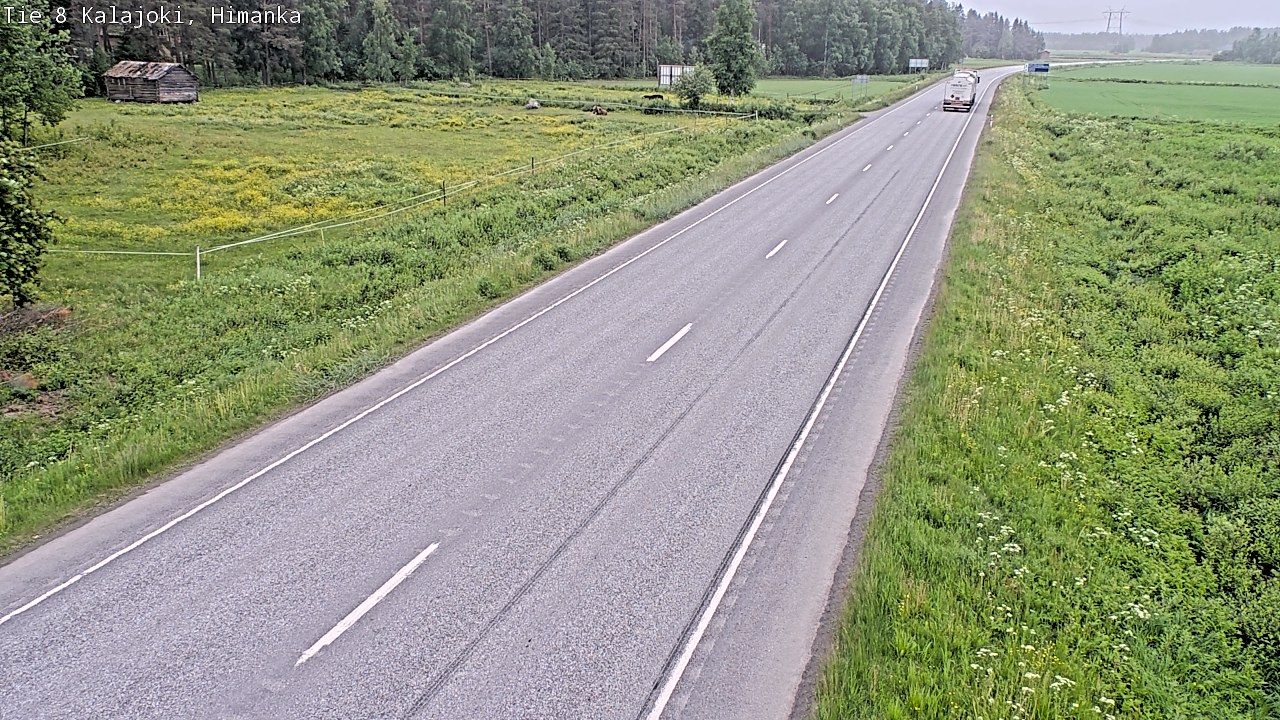 Kelikamerat Kuva Tie 8 Kalajoki, Himanka, Kalajoki, Pohjois-Pohjanmaa