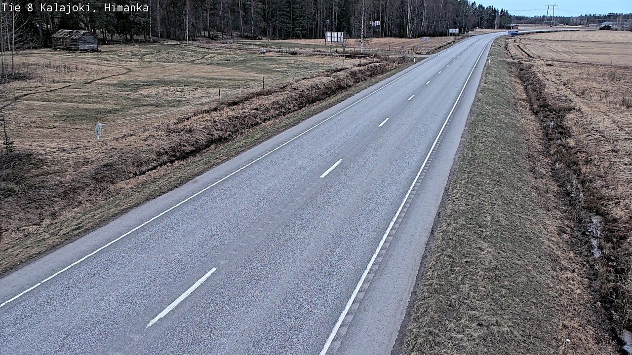 Weather Camera Image Väg 8 Kalajoki, Himango, Kalajoki, Pohjois-Pohjanmaa