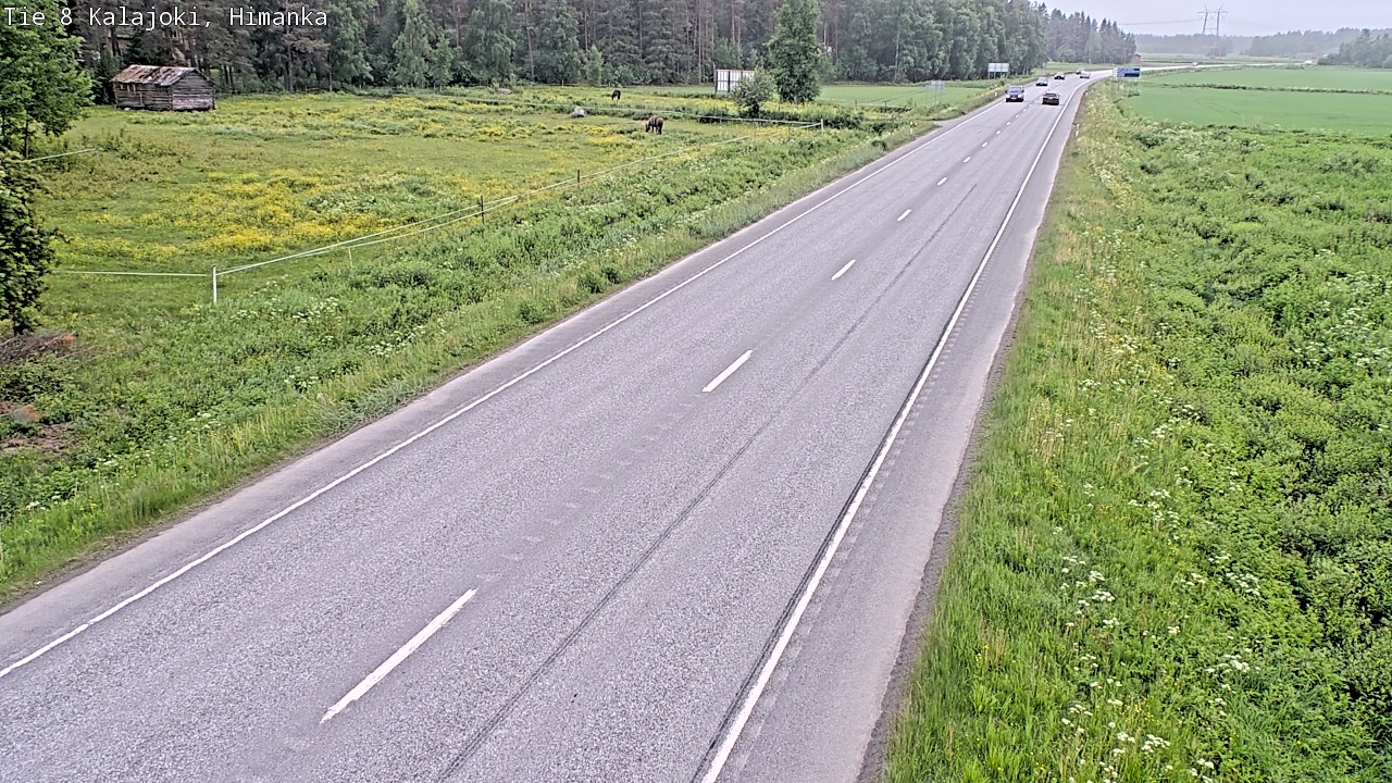 Kelikamerat Kuva Tie 8 Kalajoki, Himanka, Kalajoki, Pohjois-Pohjanmaa