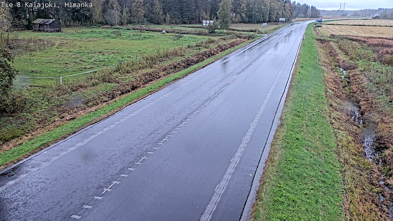 Weather Camera Image Road 8 Kalajoki, Himanka, Kalajoki, Pohjois-Pohjanmaa