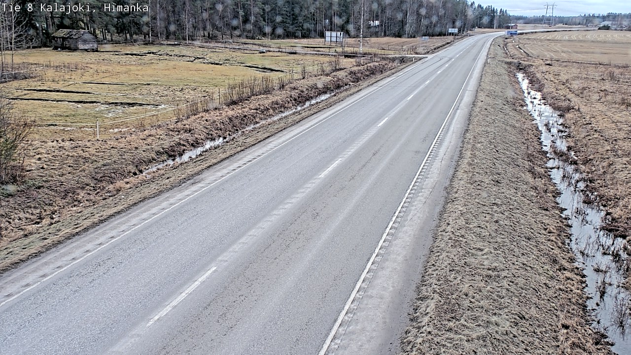 Weather Camera Image Väg 8 Kalajoki, Himango, Kalajoki, Pohjois-Pohjanmaa