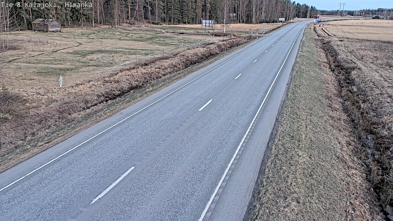 Kelikamerat Kuva Tie 8 Kalajoki, Himanka, Kalajoki, Pohjois-Pohjanmaa