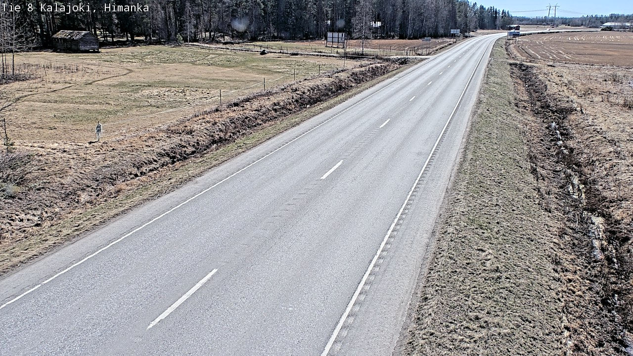 Kelikamerat Kuva Tie 8 Kalajoki, Himanka, Kalajoki, Pohjois-Pohjanmaa