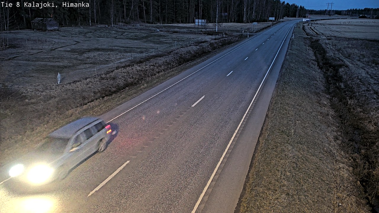 Kelikamerat Kuva Tie 8 Kalajoki, Himanka, Kalajoki, Pohjois-Pohjanmaa