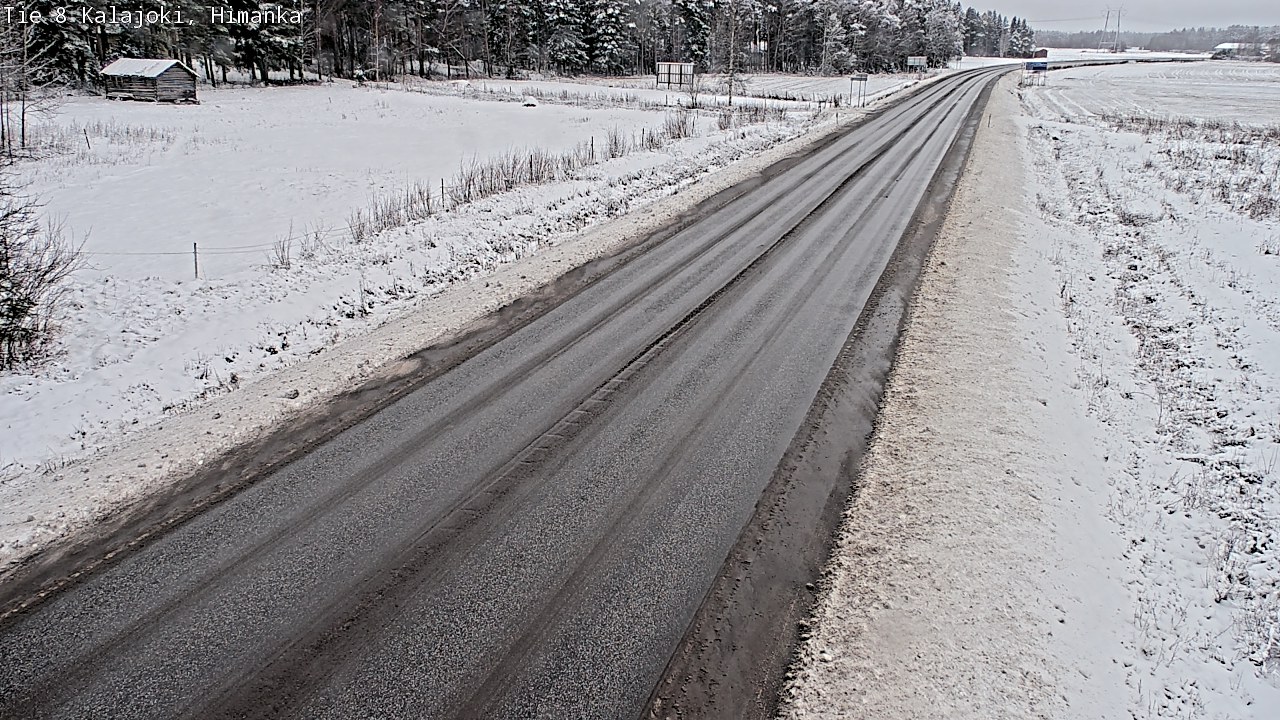 Weather Camera Image Väg 8 Kalajoki, Himango, Kalajoki, Pohjois-Pohjanmaa