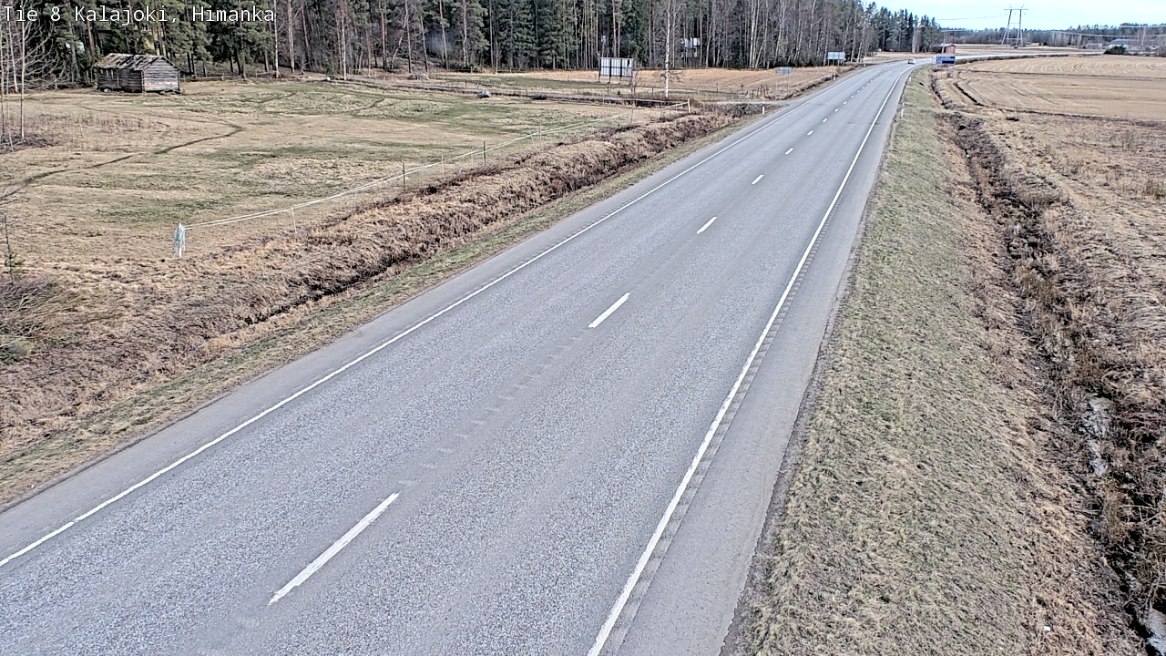 Kelikamerat Kuva Tie 8 Kalajoki, Himanka, Kalajoki, Pohjois-Pohjanmaa