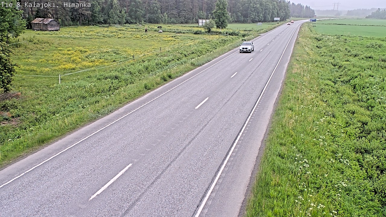 Kelikamerat Kuva Tie 8 Kalajoki, Himanka, Kalajoki, Pohjois-Pohjanmaa