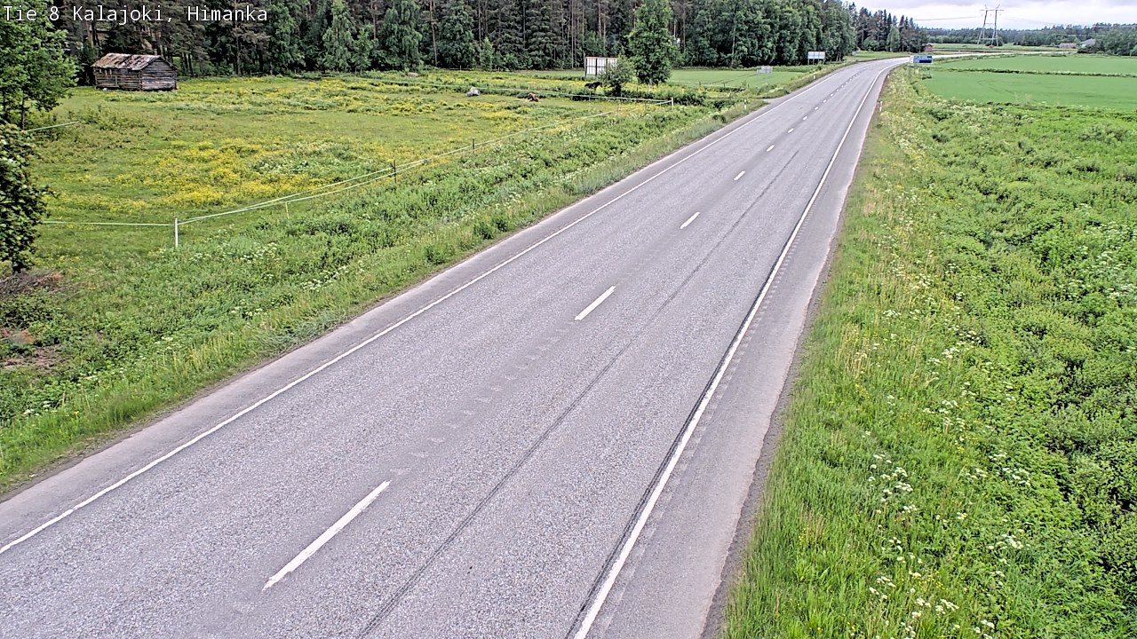 Kelikamerat Kuva Tie 8 Kalajoki, Himanka, Kalajoki, Pohjois-Pohjanmaa