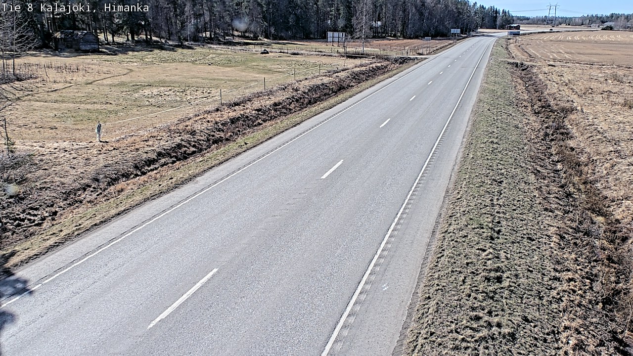 Kelikamerat Kuva Tie 8 Kalajoki, Himanka, Kalajoki, Pohjois-Pohjanmaa