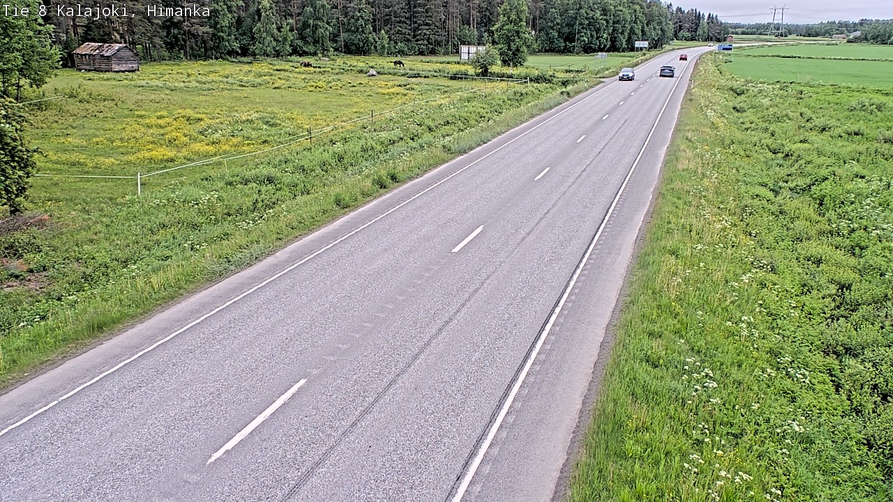 Kelikamerat Kuva Tie 8 Kalajoki, Himanka, Kalajoki, Pohjois-Pohjanmaa