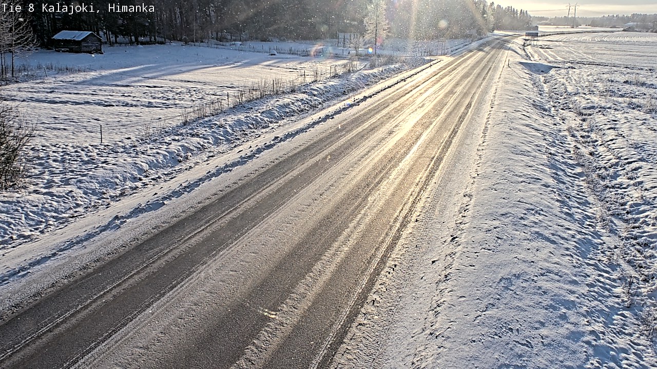Weather Camera Image Road 8 Kalajoki, Himanka, Kalajoki, Pohjois-Pohjanmaa