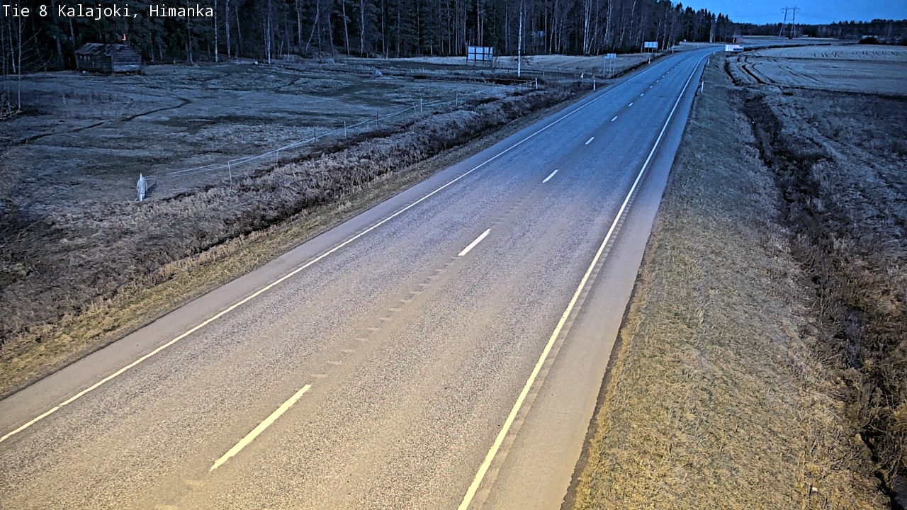 Kelikamerat Kuva Tie 8 Kalajoki, Himanka, Kalajoki, Pohjois-Pohjanmaa