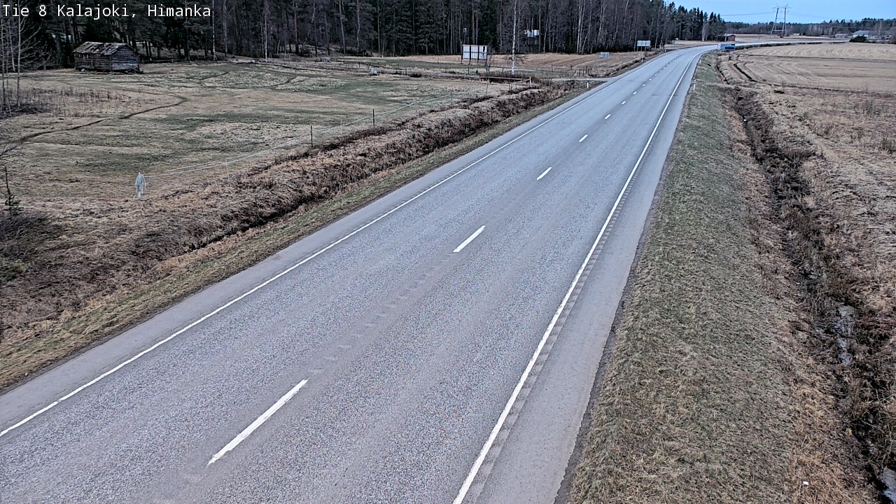 Weather Camera Image Väg 8 Kalajoki, Himango, Kalajoki, Pohjois-Pohjanmaa