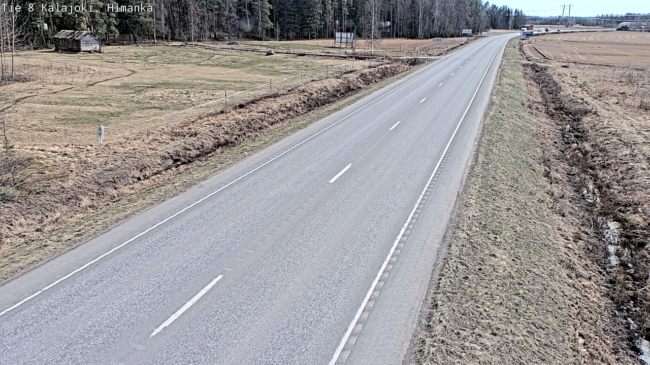 Kelikamerat Kuva Tie 8 Kalajoki, Himanka, Kalajoki, Pohjois-Pohjanmaa