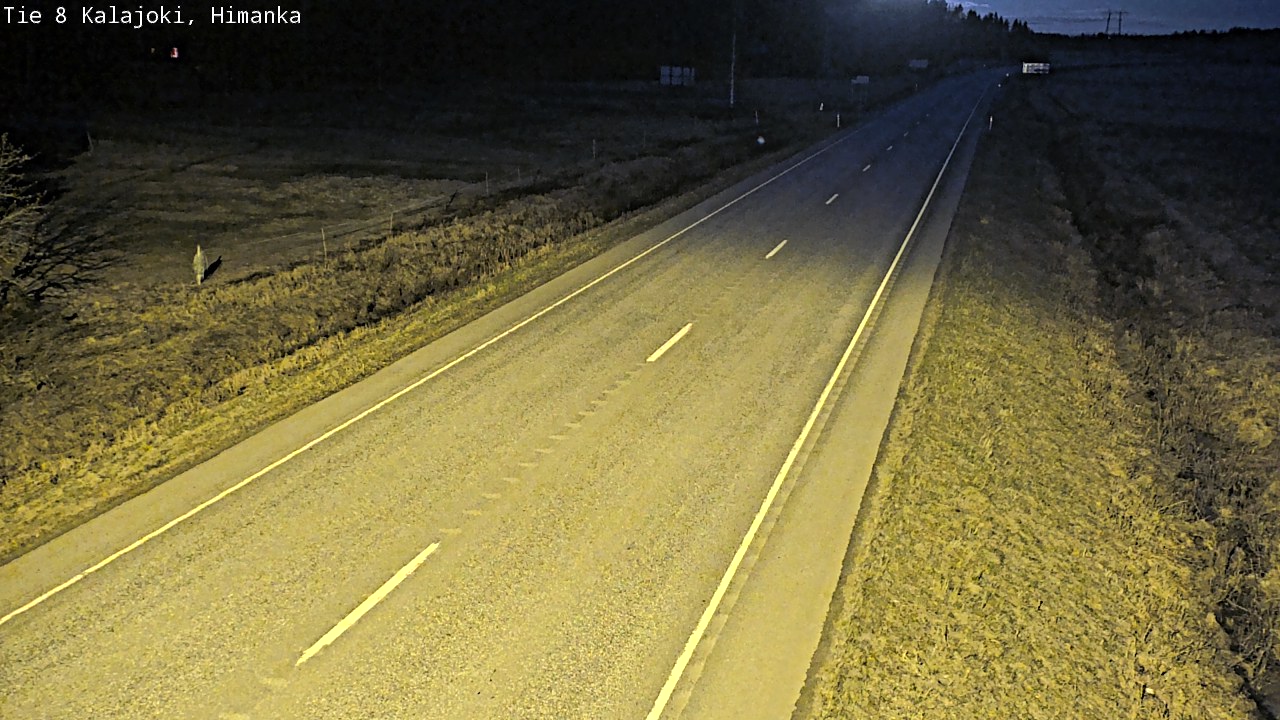 Weather Camera Image Väg 8 Kalajoki, Himango, Kalajoki, Pohjois-Pohjanmaa