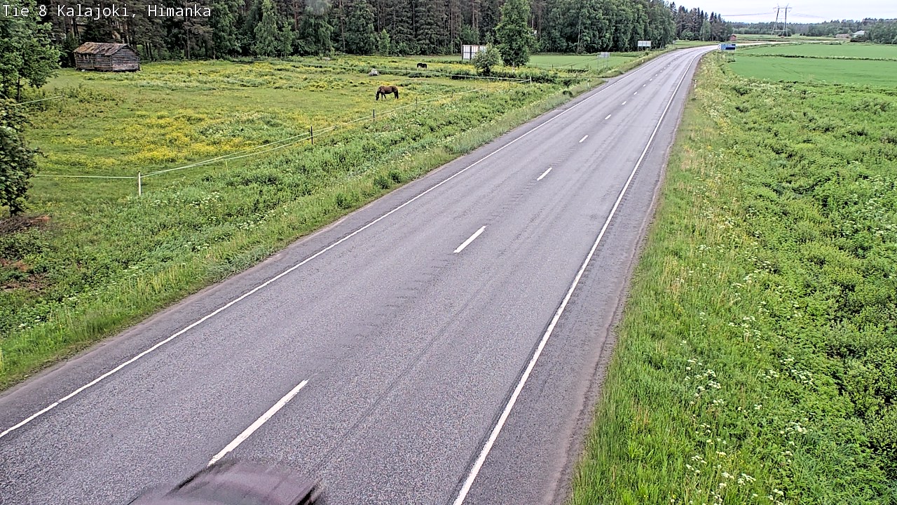 Kelikamerat Kuva Tie 8 Kalajoki, Himanka, Kalajoki, Pohjois-Pohjanmaa