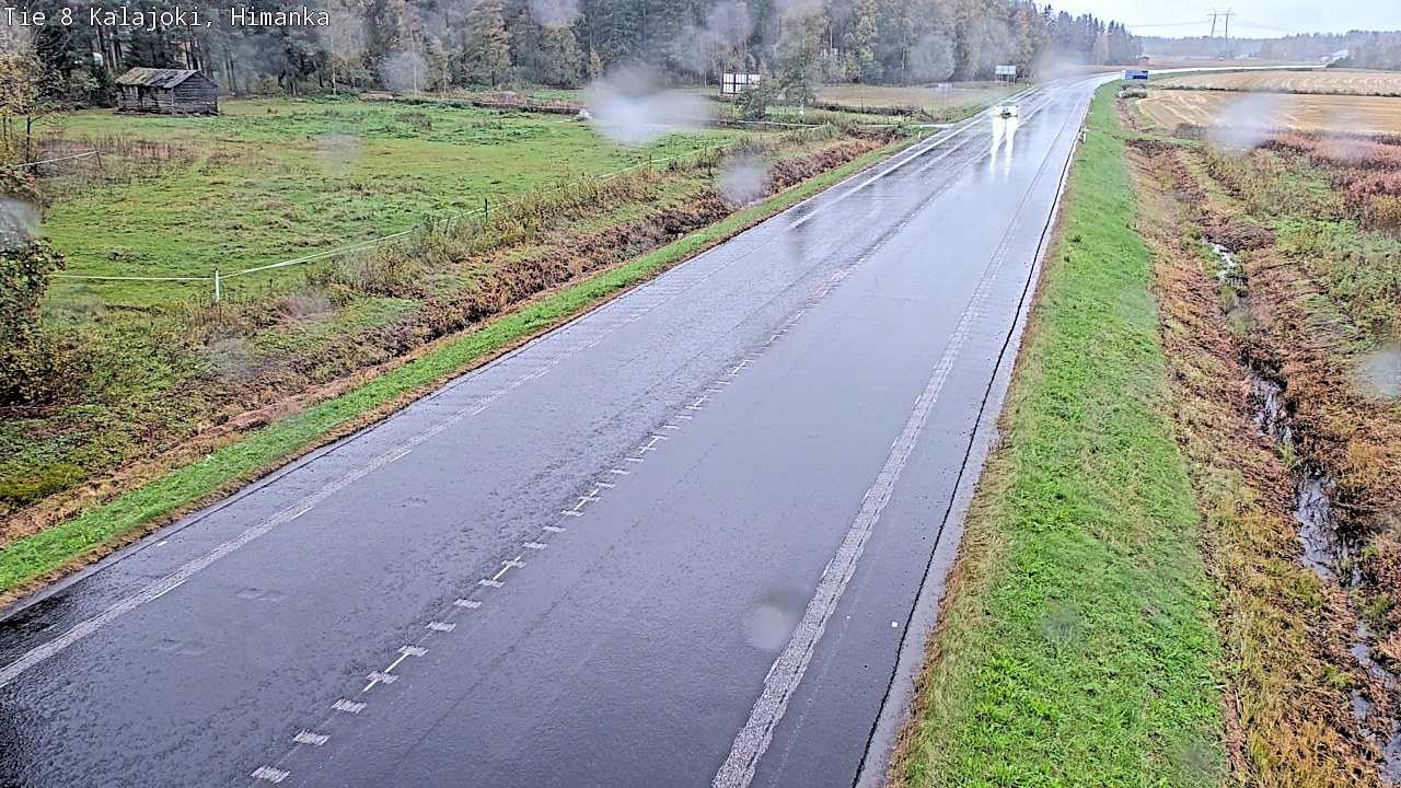 Weather Camera Image Road 8 Kalajoki, Himanka, Kalajoki, Pohjois-Pohjanmaa