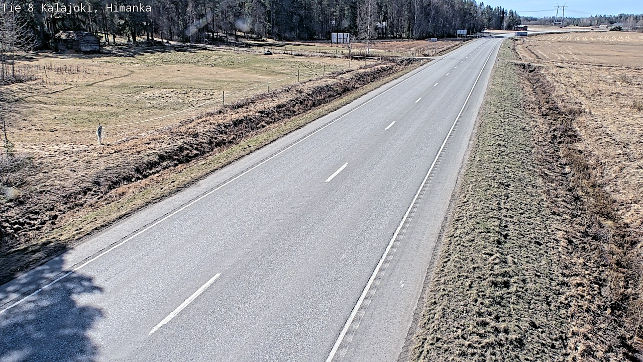 Kelikamerat Kuva Tie 8 Kalajoki, Himanka, Kalajoki, Pohjois-Pohjanmaa