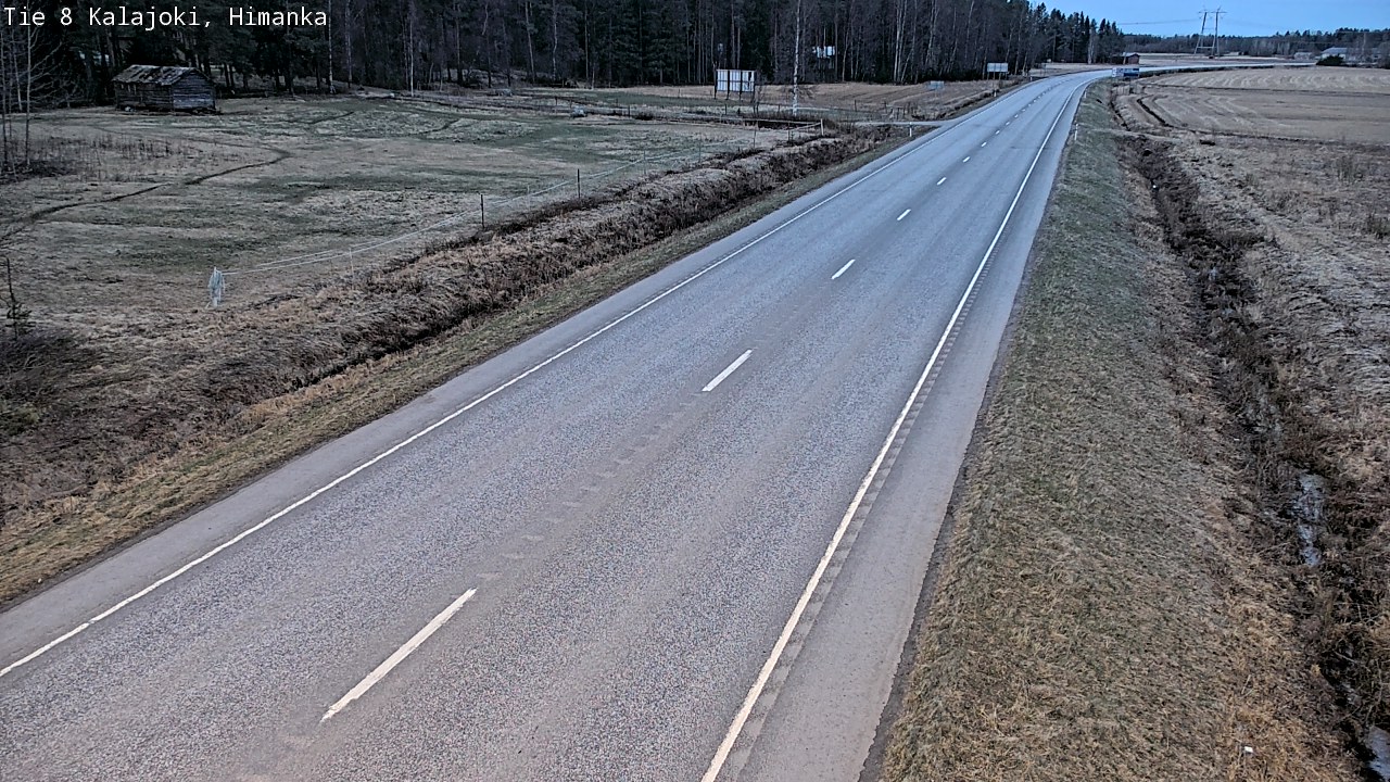 Weather Camera Image Väg 8 Kalajoki, Himango, Kalajoki, Pohjois-Pohjanmaa