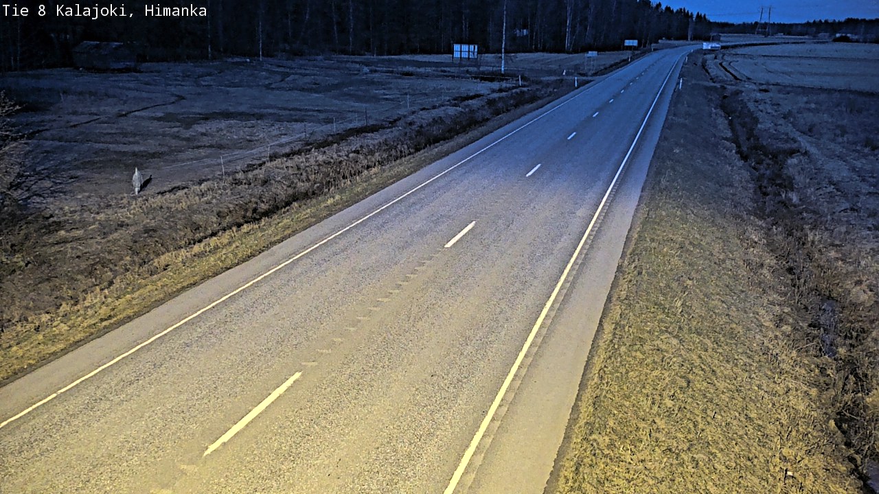 Weather Camera Image Väg 8 Kalajoki, Himango, Kalajoki, Pohjois-Pohjanmaa