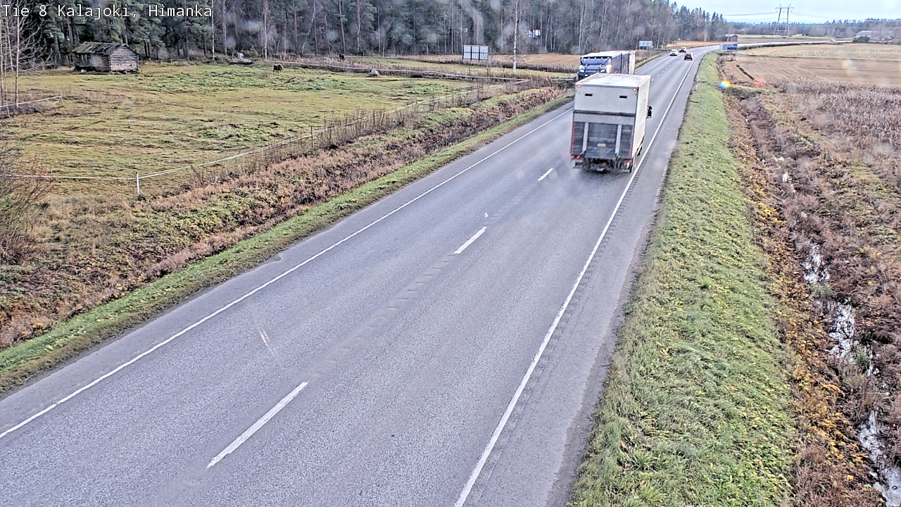 Kelikamerat Kuva Tie 8 Kalajoki, Himanka, Kalajoki, Pohjois-Pohjanmaa