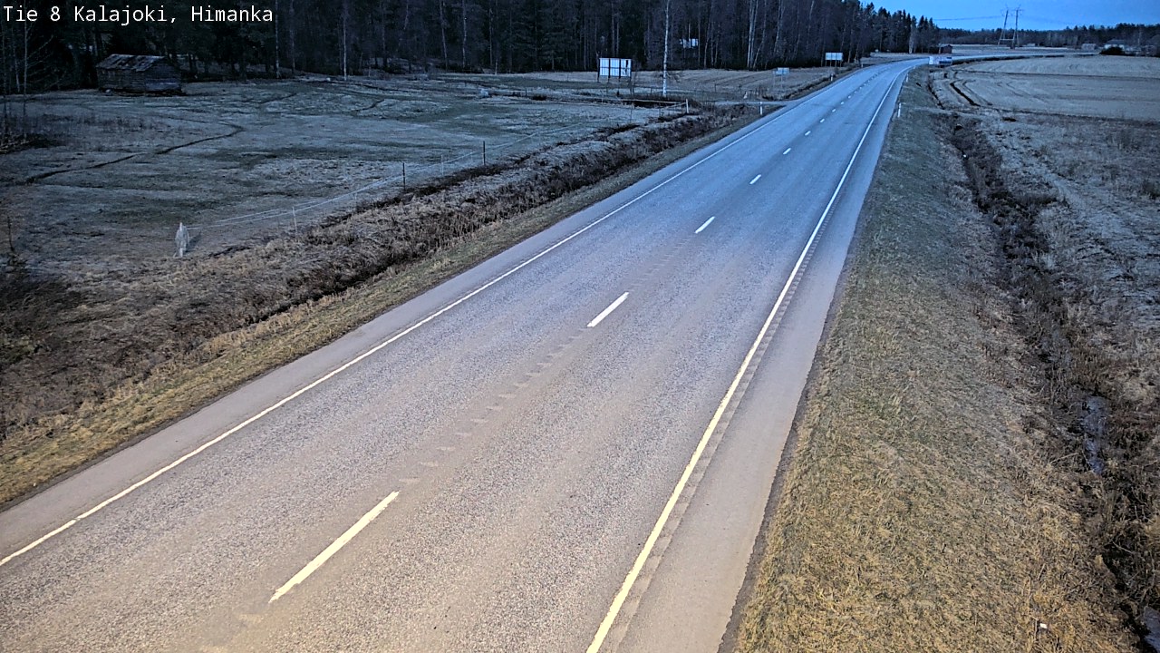 Weather Camera Image Väg 8 Kalajoki, Himango, Kalajoki, Pohjois-Pohjanmaa