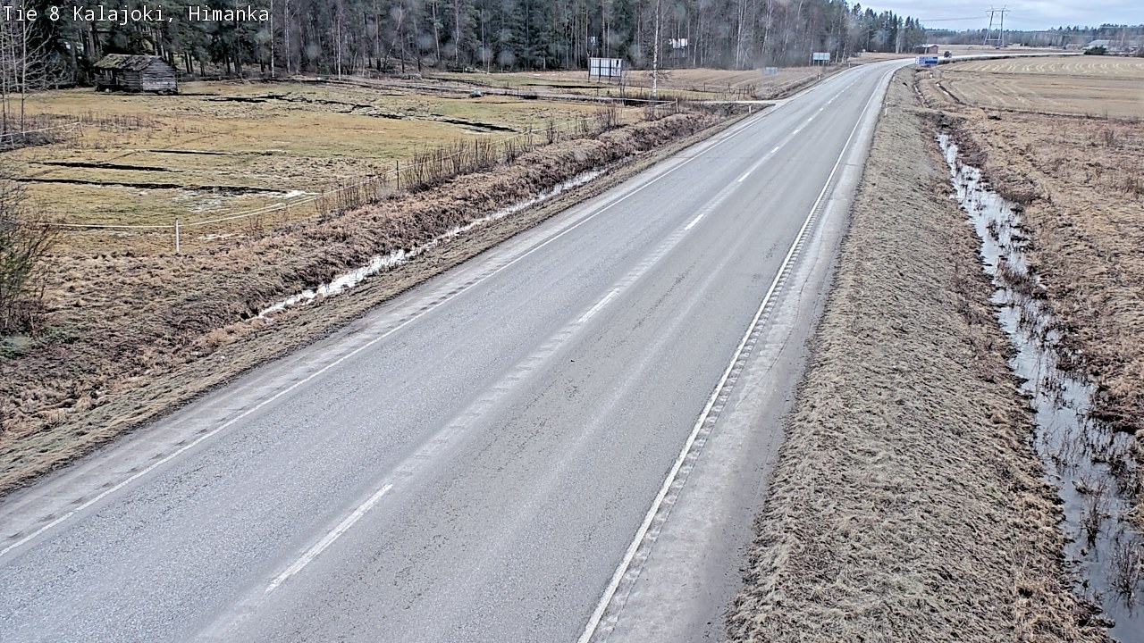 Weather Camera Image Väg 8 Kalajoki, Himango, Kalajoki, Pohjois-Pohjanmaa
