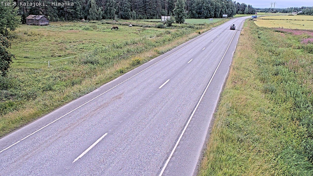 Kelikamerat Kuva Tie 8 Kalajoki, Himanka, Kalajoki, Pohjois-Pohjanmaa