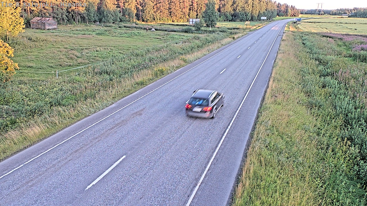 Weather Camera Image Road 8 Kalajoki, Himanka, Kalajoki, Pohjois-Pohjanmaa
