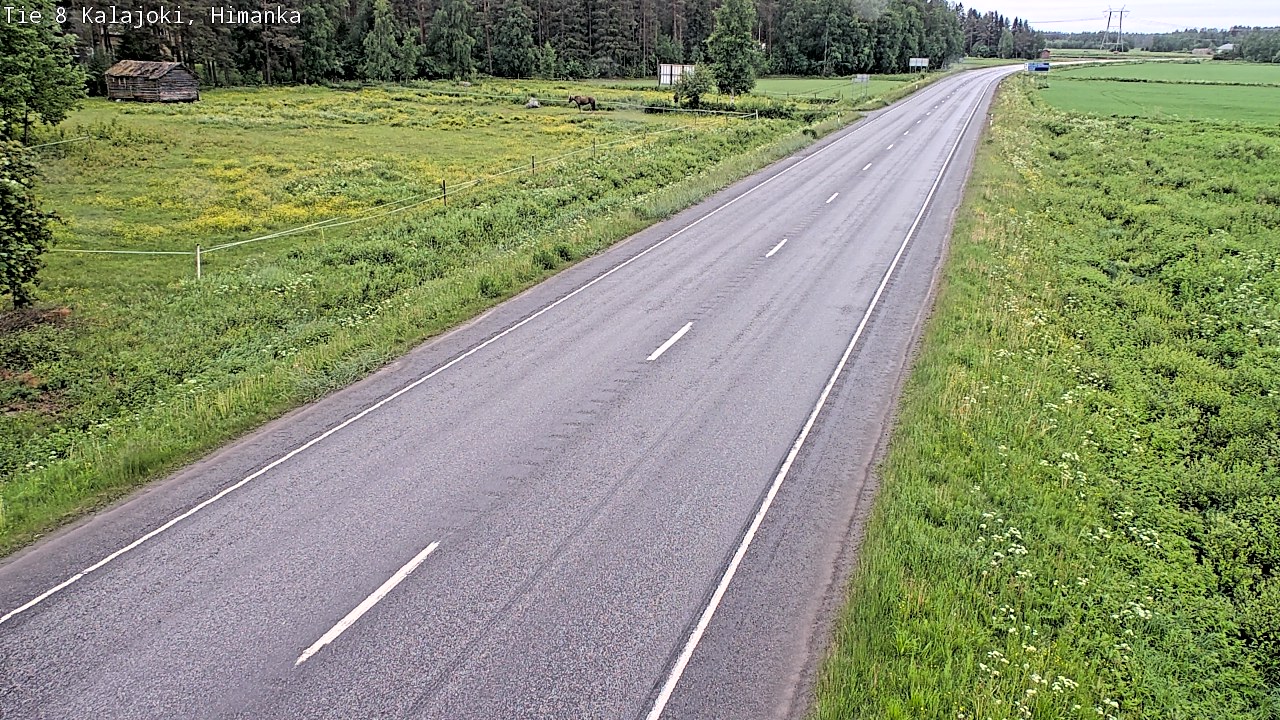 Kelikamerat Kuva Tie 8 Kalajoki, Himanka, Kalajoki, Pohjois-Pohjanmaa
