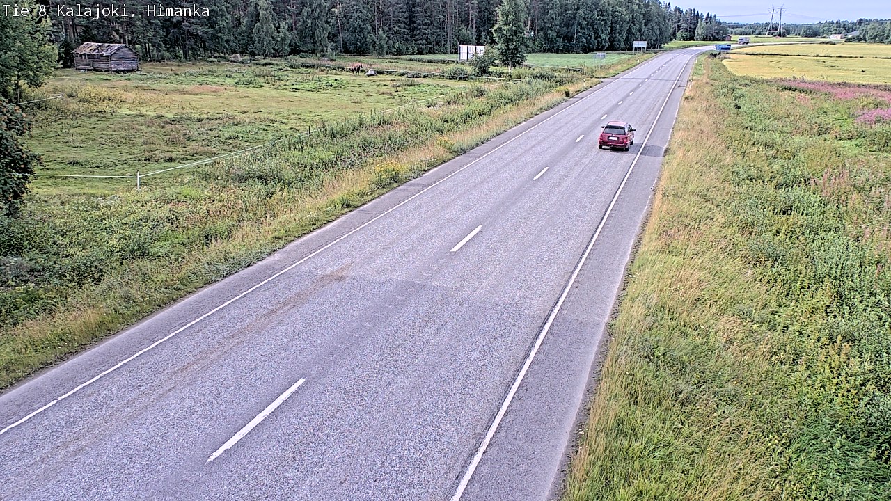 Kelikamerat Kuva Tie 8 Kalajoki, Himanka, Kalajoki, Pohjois-Pohjanmaa