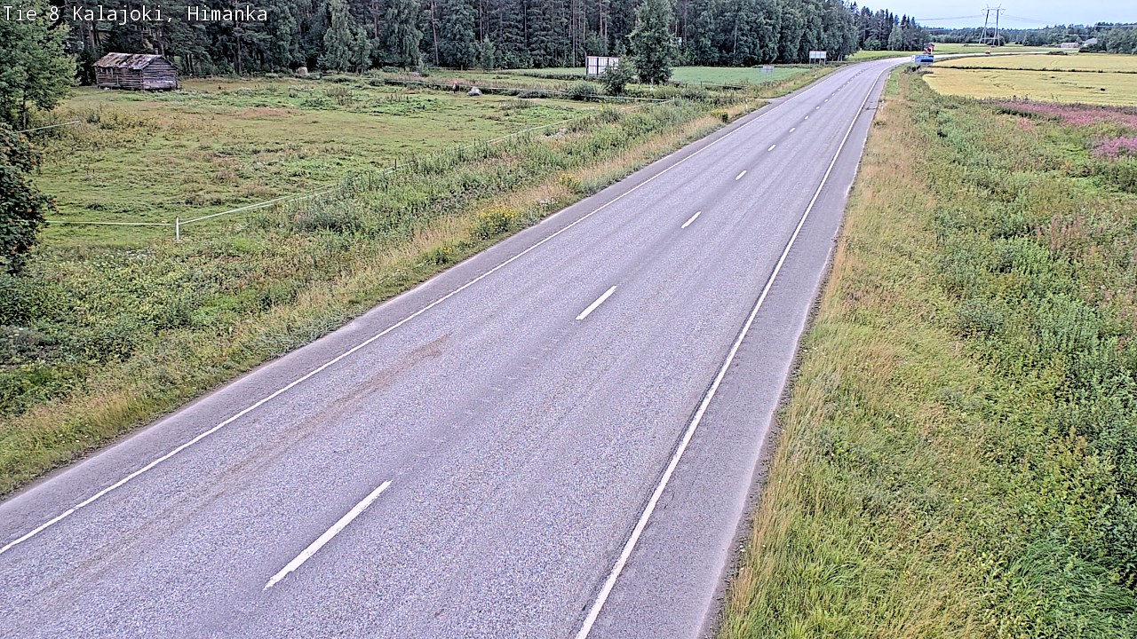 Kelikamerat Kuva Tie 8 Kalajoki, Himanka, Kalajoki, Pohjois-Pohjanmaa
