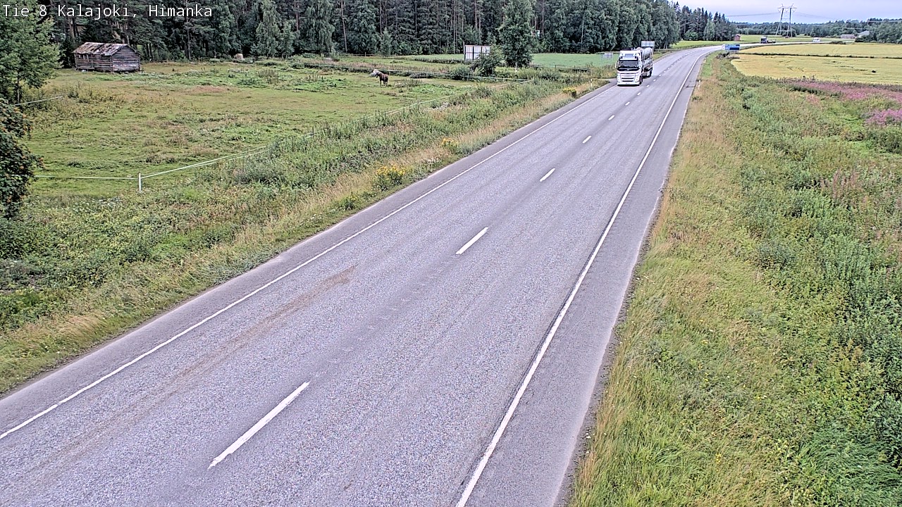 Kelikamerat Kuva Tie 8 Kalajoki, Himanka, Kalajoki, Pohjois-Pohjanmaa