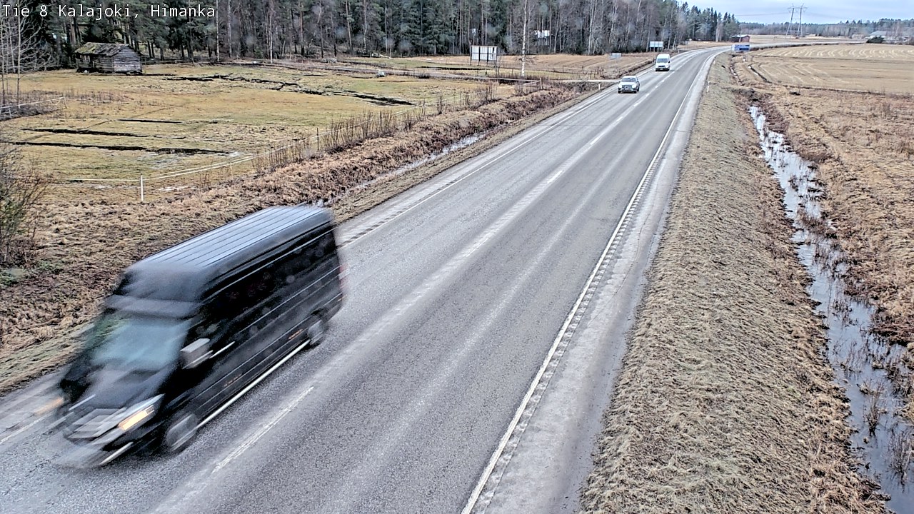 Weather Camera Image Road 8 Kalajoki, Himanka, Kalajoki, Pohjois-Pohjanmaa