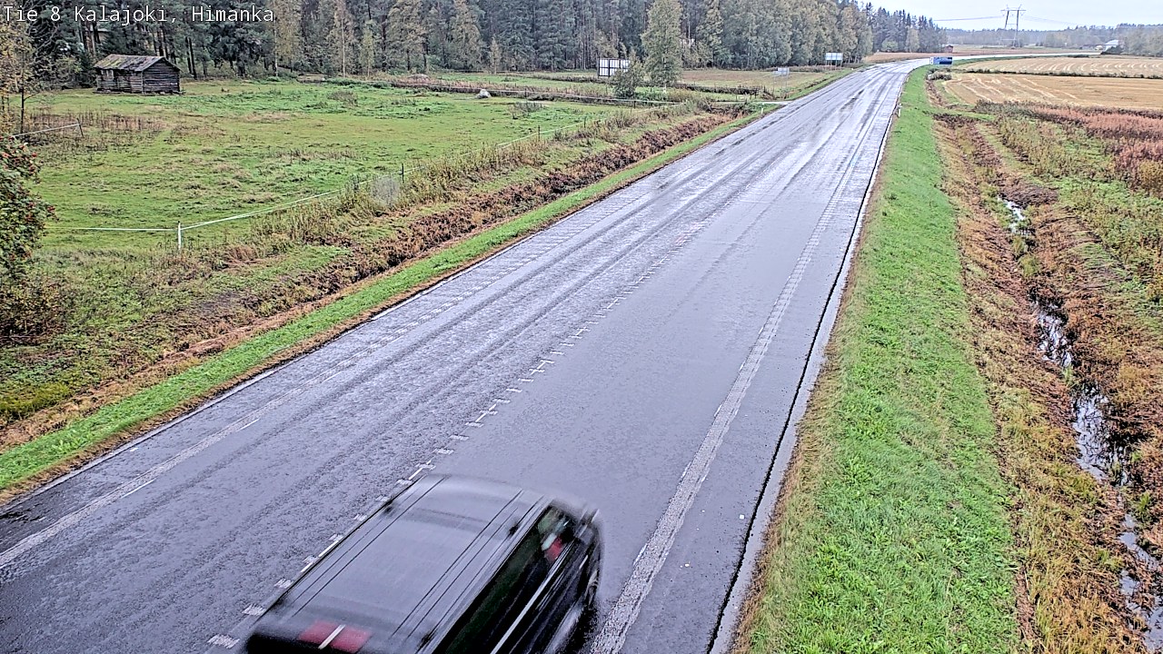 Weather Camera Image Road 8 Kalajoki, Himanka, Kalajoki, Pohjois-Pohjanmaa