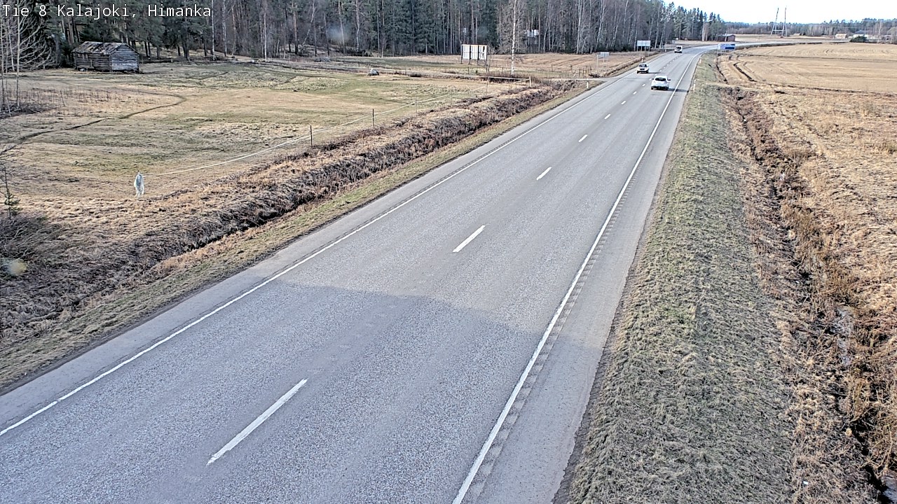 Kelikamerat Kuva Tie 8 Kalajoki, Himanka, Kalajoki, Pohjois-Pohjanmaa