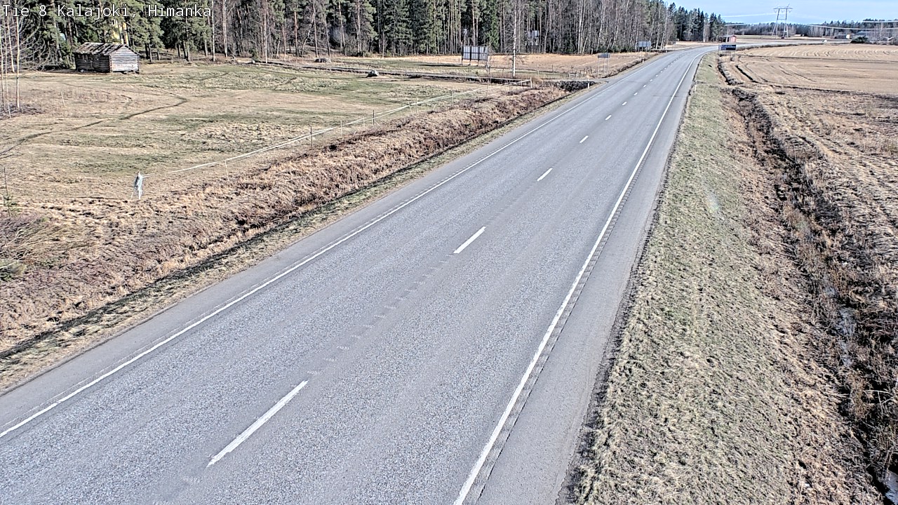 Kelikamerat Kuva Tie 8 Kalajoki, Himanka, Kalajoki, Pohjois-Pohjanmaa