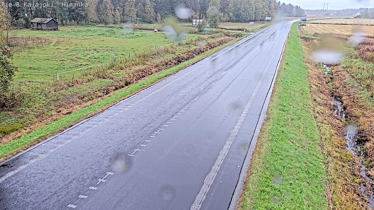 Weather Camera Image Road 8 Kalajoki, Himanka, Kalajoki, Pohjois-Pohjanmaa