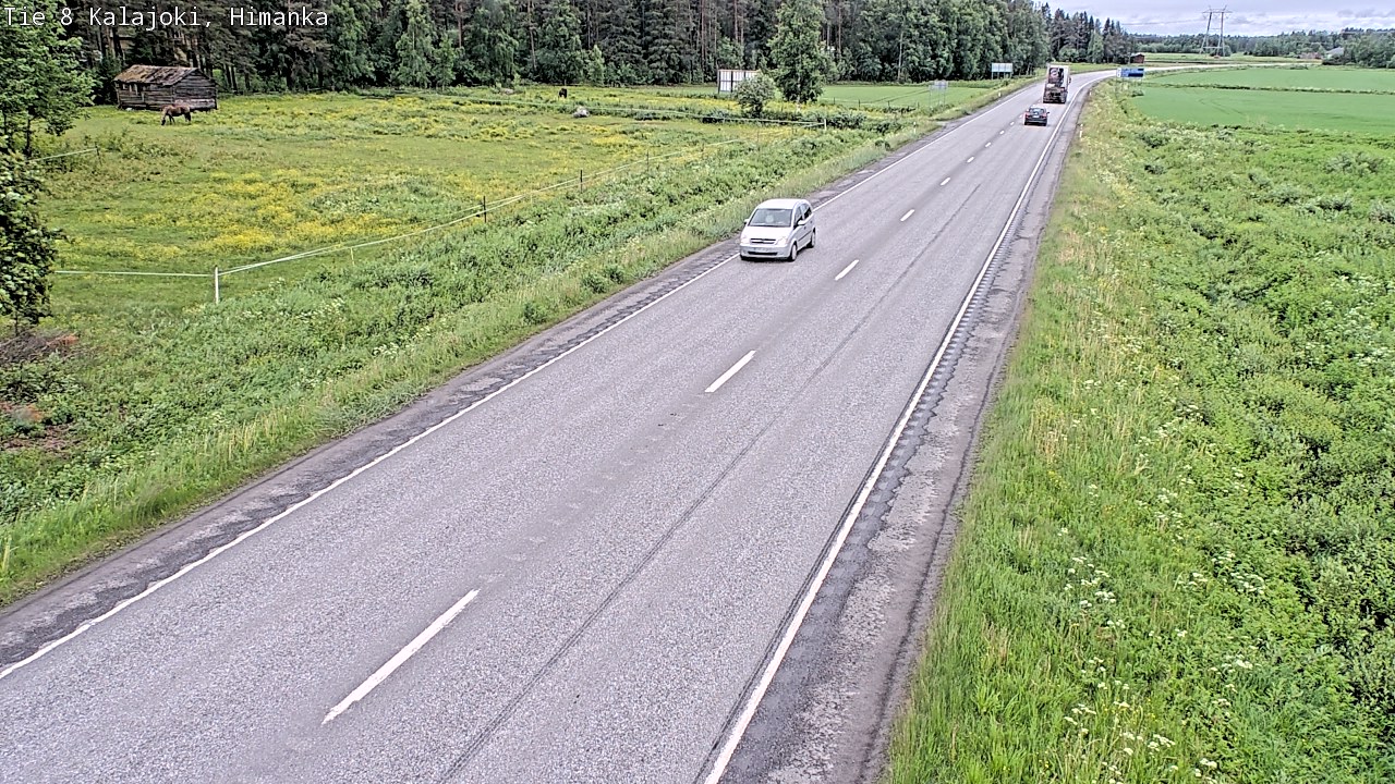Kelikamerat Kuva Tie 8 Kalajoki, Himanka, Kalajoki, Pohjois-Pohjanmaa