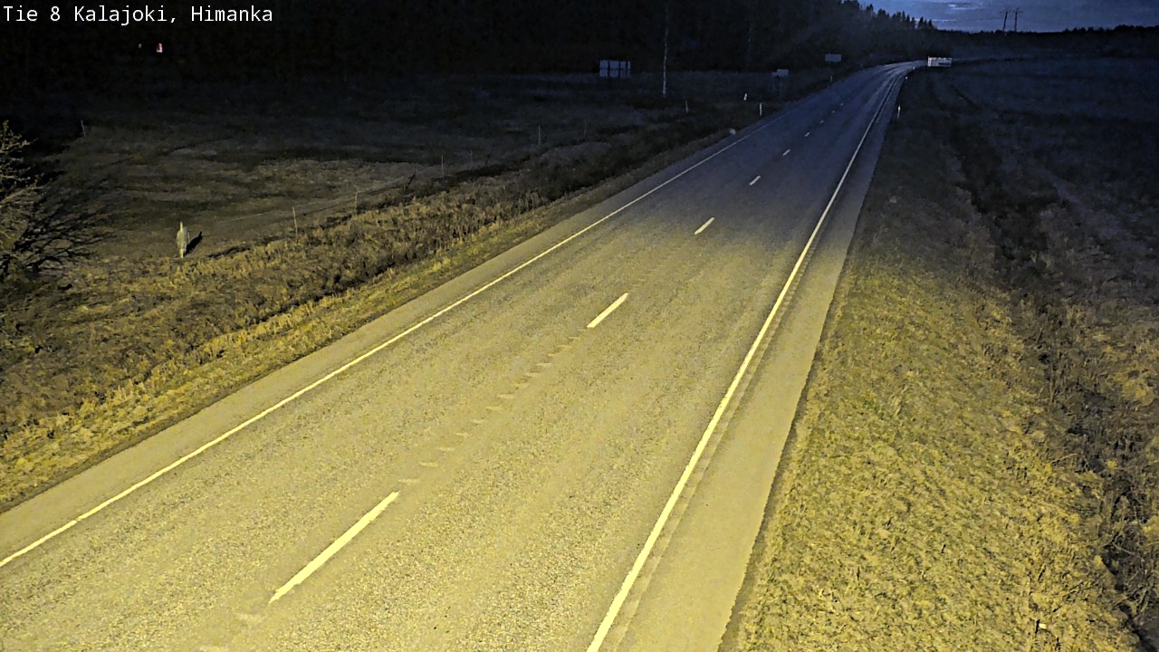 Weather Camera Image Väg 8 Kalajoki, Himango, Kalajoki, Pohjois-Pohjanmaa