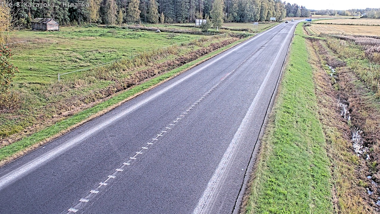 Kelikamerat Kuva Tie 8 Kalajoki, Himanka, Kalajoki, Pohjois-Pohjanmaa